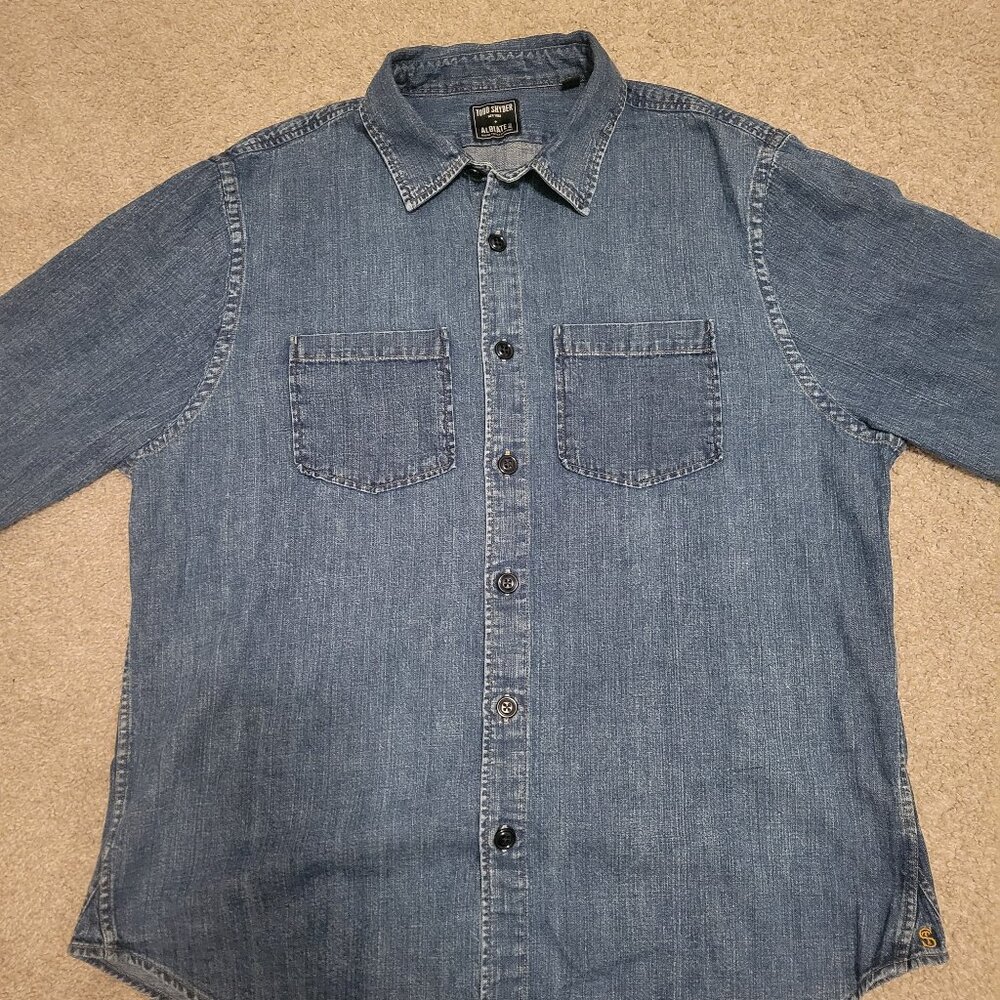 Todd Snyder x Albiate Mills denim shirt